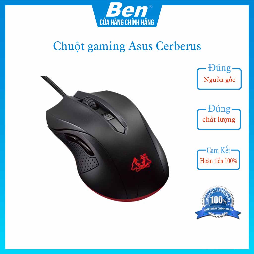 Chuột gaming Asus Cerberus - Chính hãng