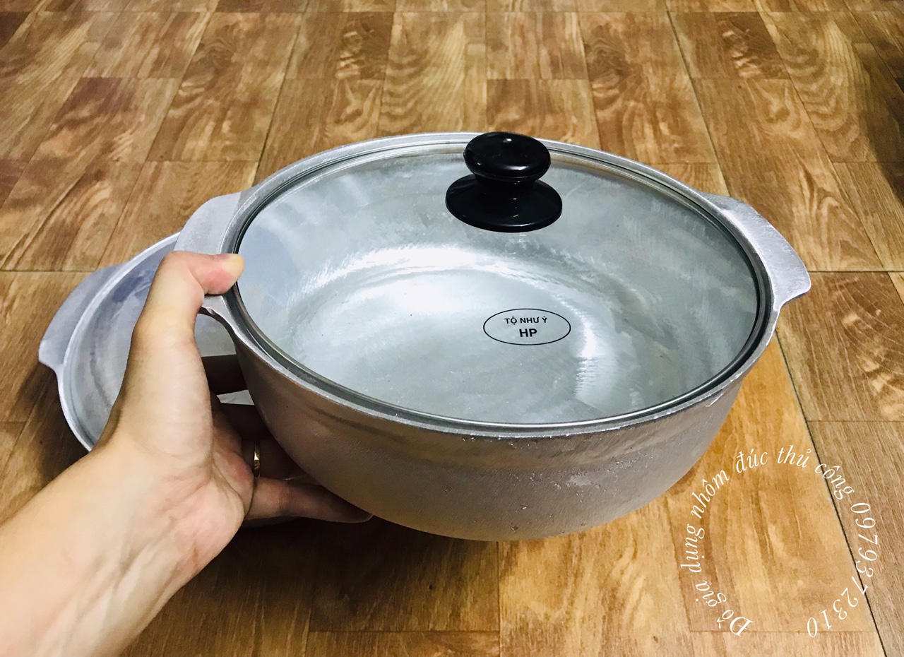 Nồi gang kho cá thịt, nấu cháo lẩu 27cm ( số 6 )