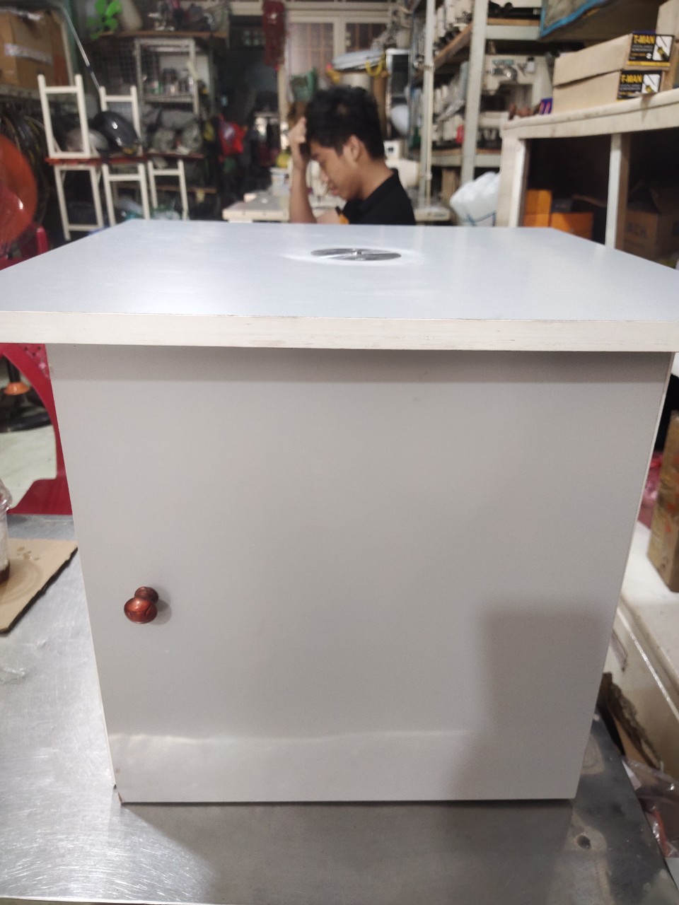 máy phay rập mica cải tiến