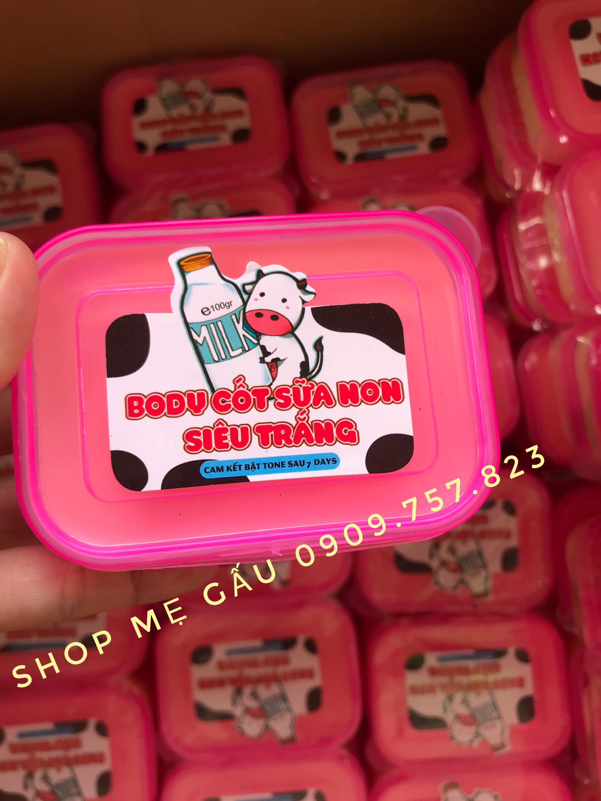 Kem body cốt sữa non 100gr