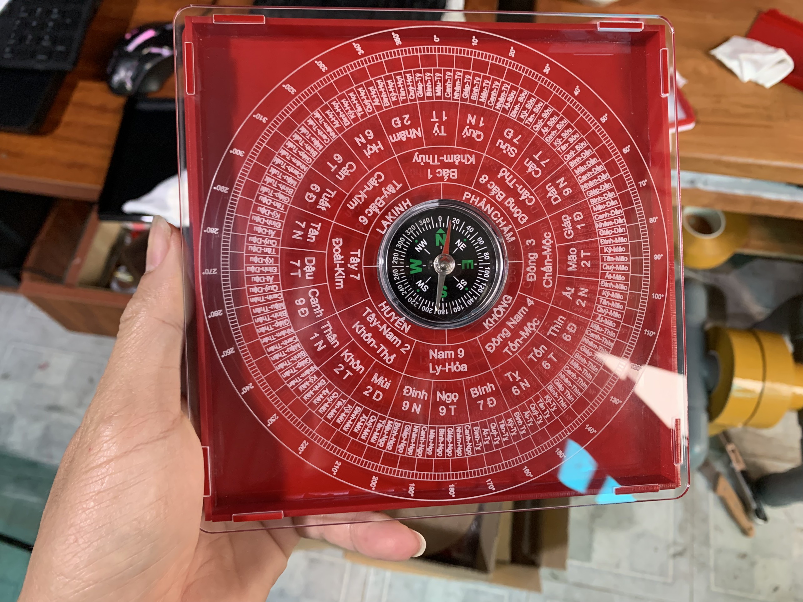 LA BÀN PHONG THỦY - LA KINH PHÂN CHÂM TIẾNG VIỆT.