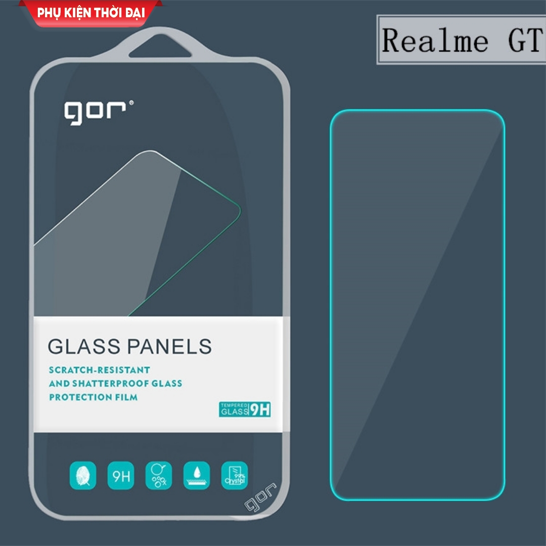 Cường lực Gor Realme GT / GT Neo / Realme Q3 Pro / GT Neo 2T / Neo 2 / Q5 Pro / Neo 3 / Neo 5 / Neo 5 SE trong suốt chơi game mượt ( tặng keo mép )