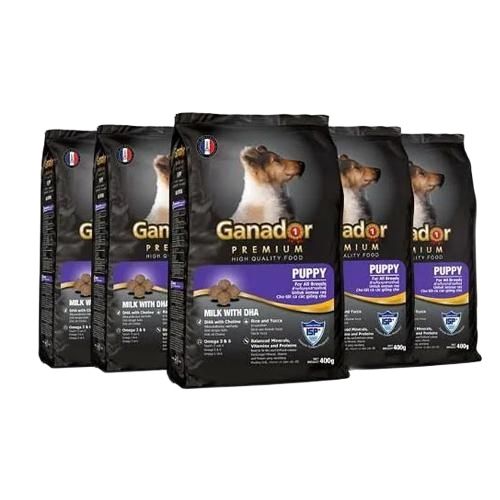 Thức ăn hạt cho chó con Ganador Puppy 400gr