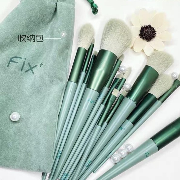 [HCM]Bộ Cọ Fix 13 Cây Cọ Trang Điểm Cơ Bản Mẫu Mới | ????̣̂ ????̣ ?????????? Đ????̂̉?? ?????? ???? ????̂?? ????̣̂?? Đ??̣?? ?????????? + Kèm túi vải [Mua lẻ với giá sỉ]