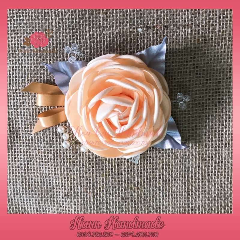 Hoa cài áo handmade cài Váy Đầm Cao Cấp [HANN HANDMADE - Hoa cài áo, phụ kiện thời trang sỉ]