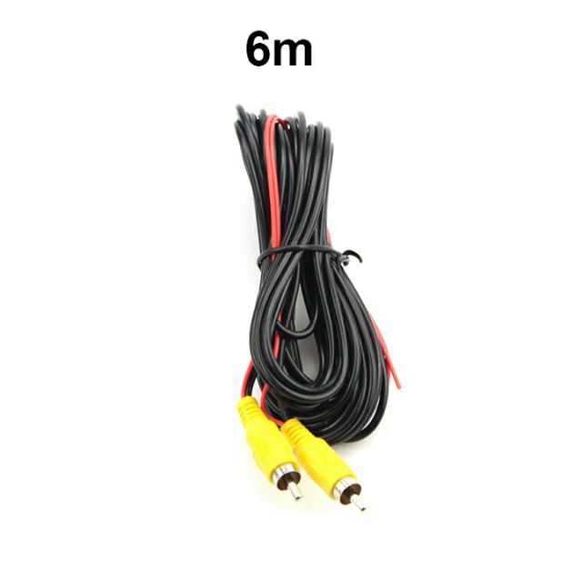 Bộ Dây camera lùi 6m 10m 15m jack bông sen