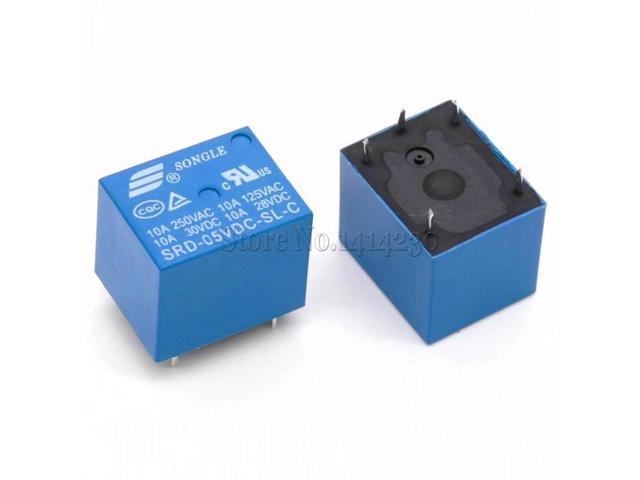 combo 10 | 20 chiếc - Relay 5V 5 chân Songle - SRD-05VDC-SL-C
