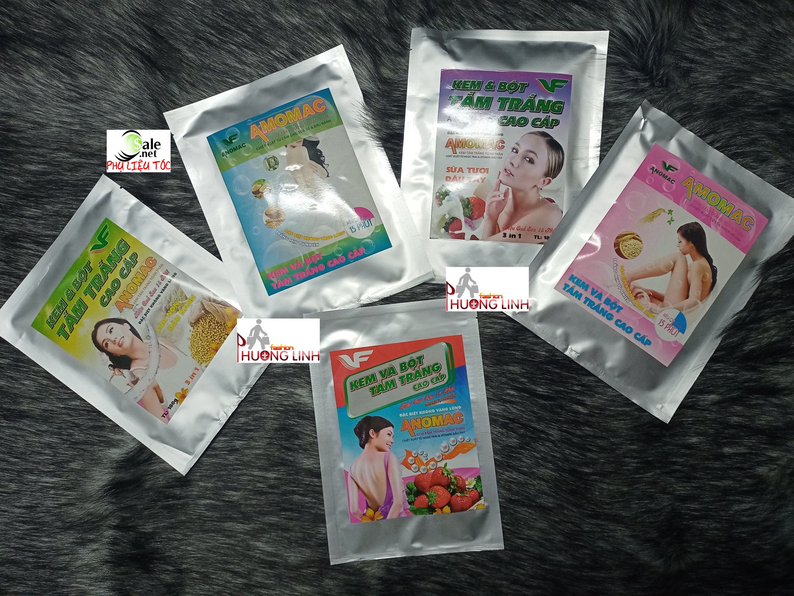 Kem và bột tắm trắng cao cấp Anomac TVF