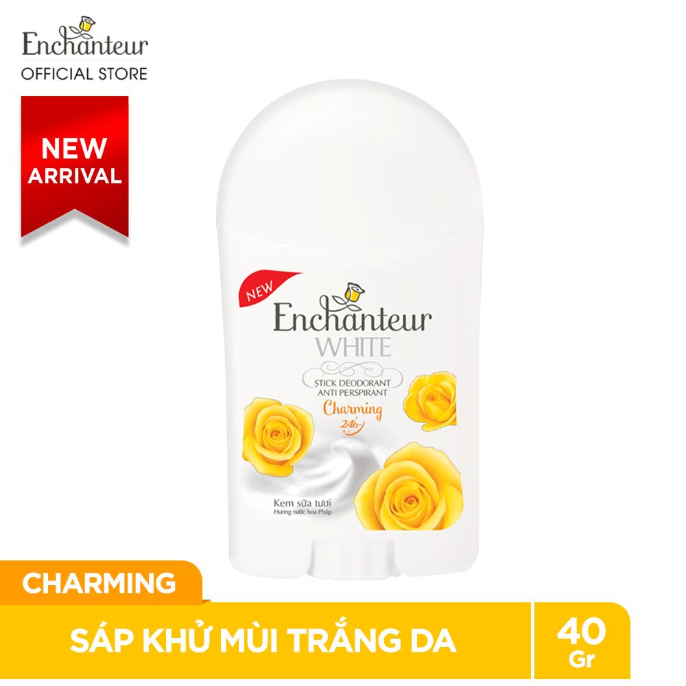 [HCM]SÁP KHỬ MÙI TRẮNG DA ENCHANTEUR CHARMING 40G