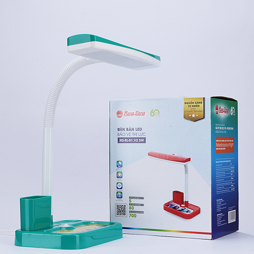 Đèn bàn học Rạng Đông chống cận 5W, Model RDRL01.V2