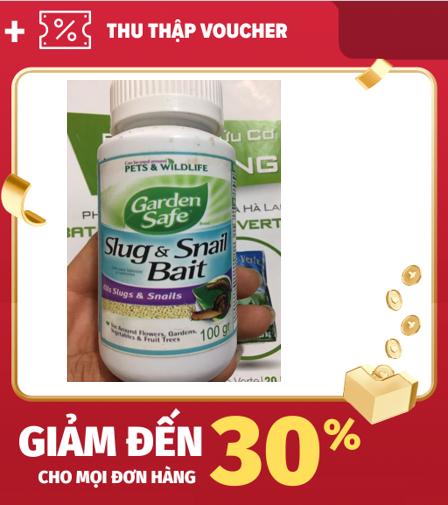 Diệt ốc sên garden safe () lọ 100 gram