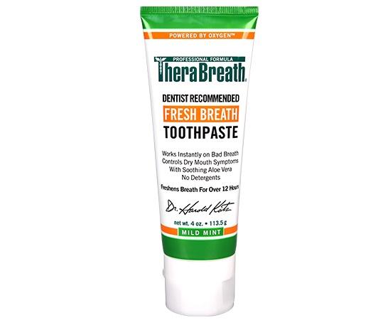 [HCM]Kem đánh răng trị hôi miệng TheraBreath Toothpaste 4 Ounce