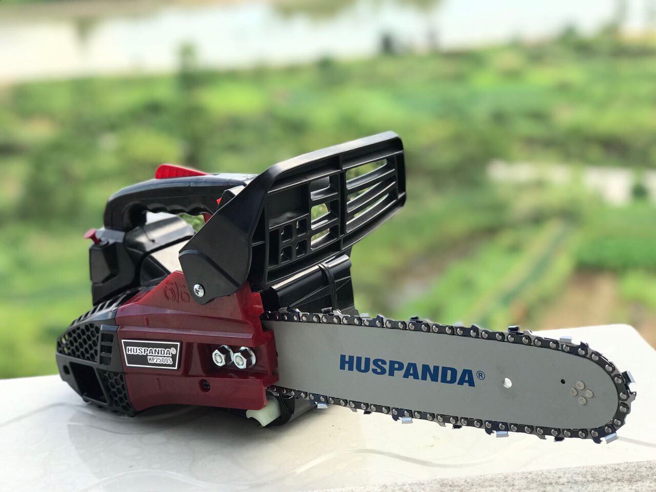 [HCM]CƯA XÍCH MINI HUSPANDA HP2500S (CÓ LAM XÍCH - CƯA CỤT)