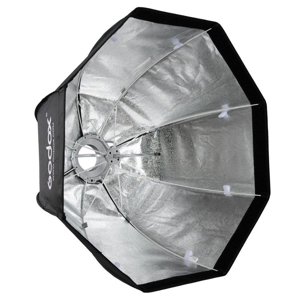 Softbox dù Godox Bát giác 120 cm Thao Tác Nhanh (Không lưới Tổ Ong)