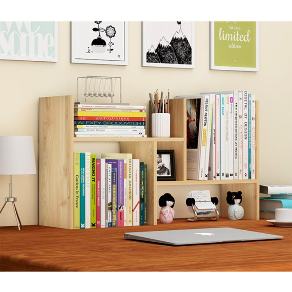 KỆ SÁCH GỖ MINI ĐỂ BÀN 12LY