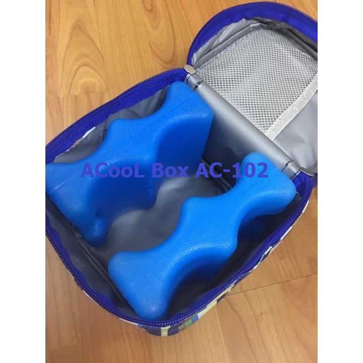 Thanh đá khô giữ lạnh thực phẩm, đồ uống Acool 2 sóng