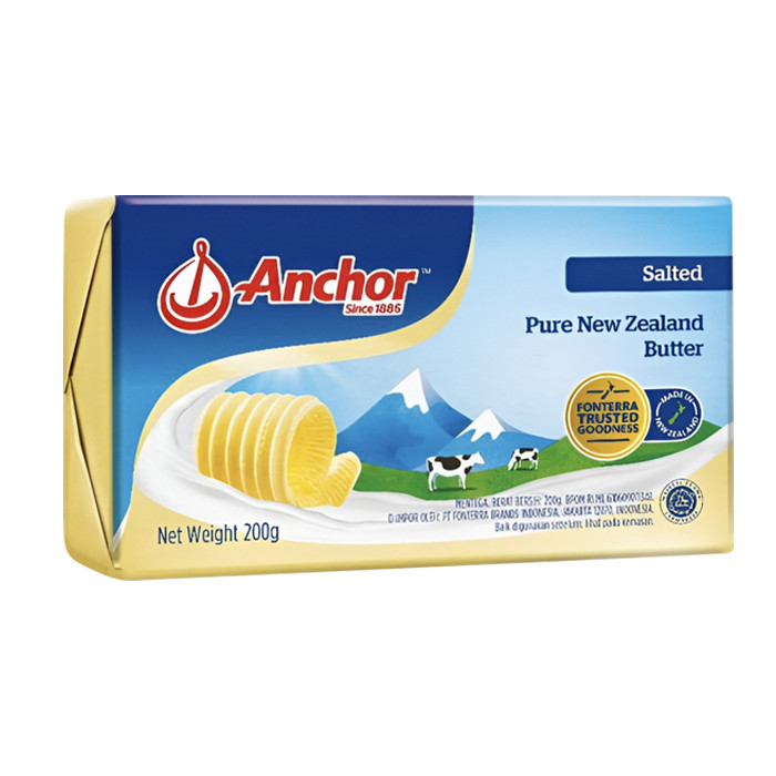 Bơ mặn Anchor - Gói 200gr