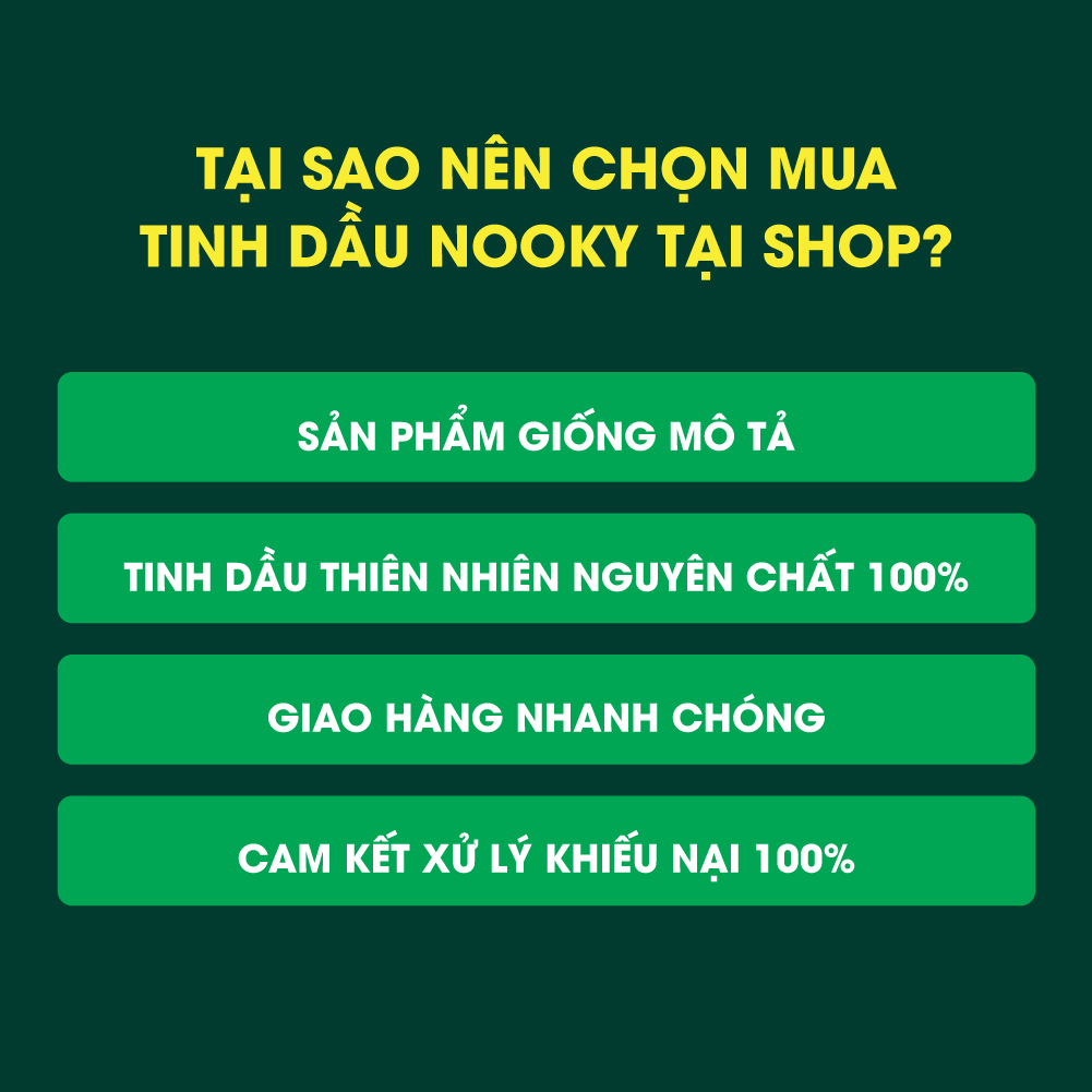 [50ml] Tinh Dầu Bạc Hà Nooky 100% thiên nhiên - [TORO FARM]