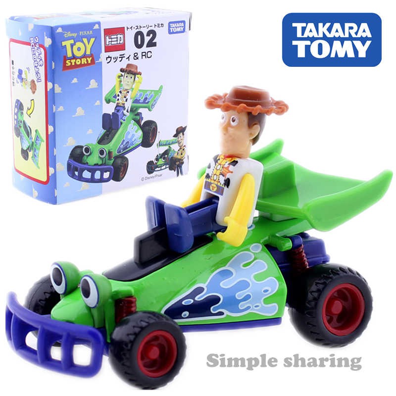 Đồ chơi Xe mô hình TOMICA Toy Story Woody And Rc TAKARA TOMY - Funnyland