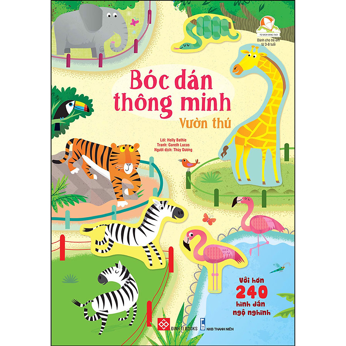 Bóc dán thông minh - vườn thú
