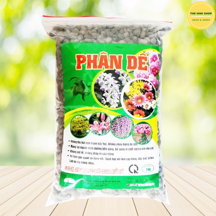 1kg phân dê đã qua xử lý