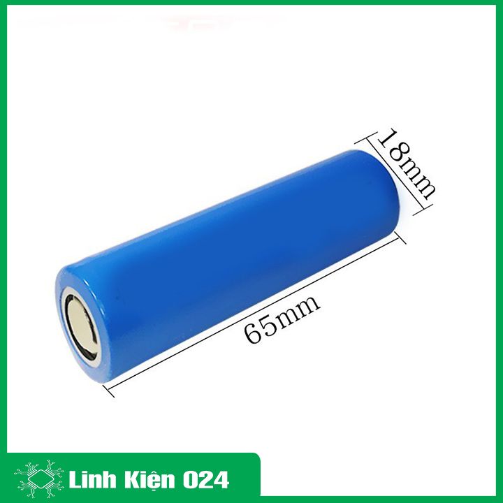 1 viên pin sạc dự phòng 18650 3.7v dung lượng 1200mah, 2000mah, 2600mah, 3000mah