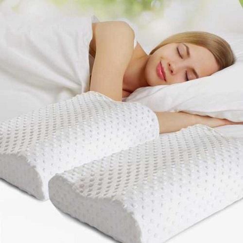 Gối cao su non tự nhiên ZARA - thiết kế đặc biệt cho người ngáy ngủ, đau vai cổ gáy, Goi cao su non tu nhien ZARA - thiet ke dac biet cho nguoi ngay ngu, dau vai co gay