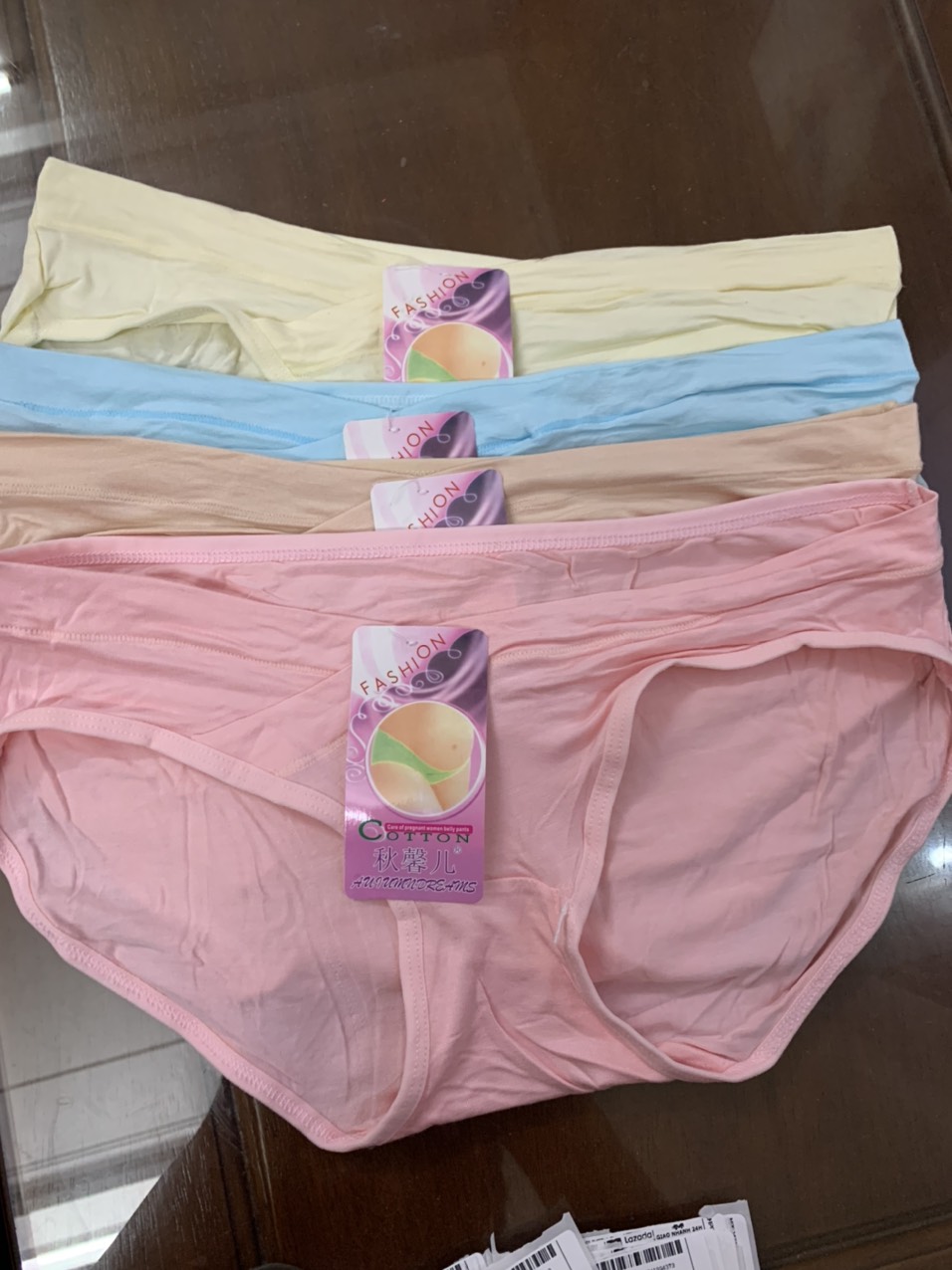 [Thanh lý] Quần Lót Bầu Cạp Chéo- Chất Cotton chỉ #19k/cái