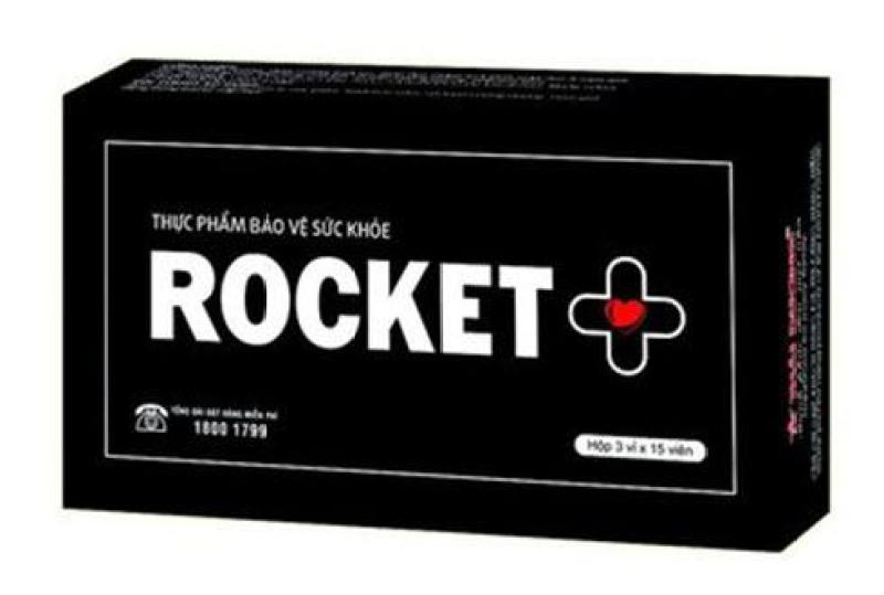 Rocket+ Rocket Plus hộp 45 viên hỗ trợ cải thiện sinh lý nam từ công ty Sao Thái Dương nhập khẩu