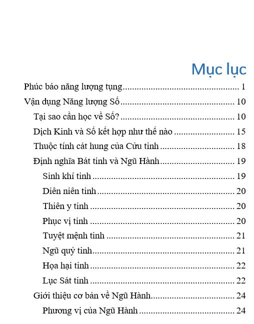 Sách Bí Ẩn Năng Lượng Số