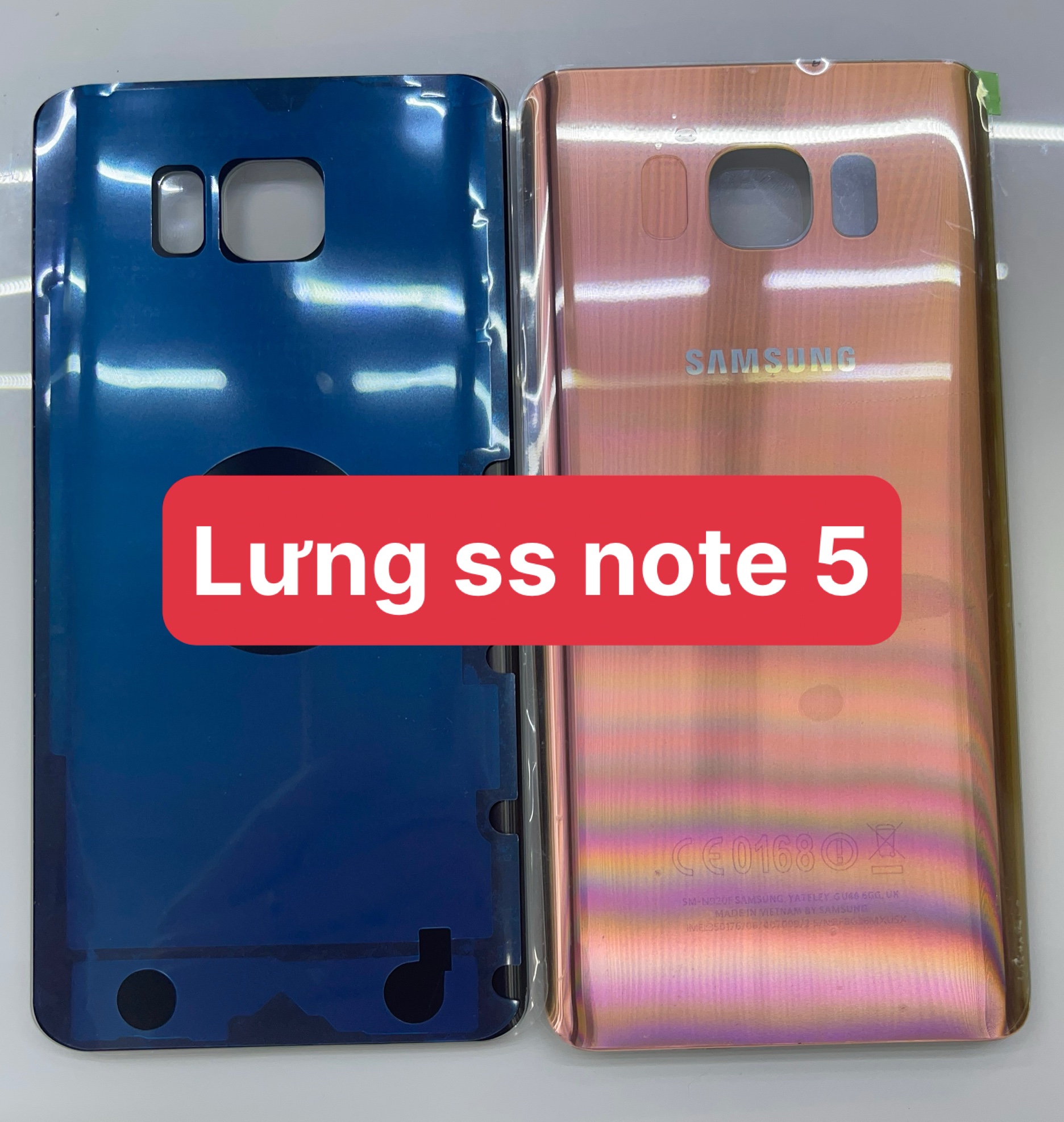 Kính lưng zin sam sung note 5