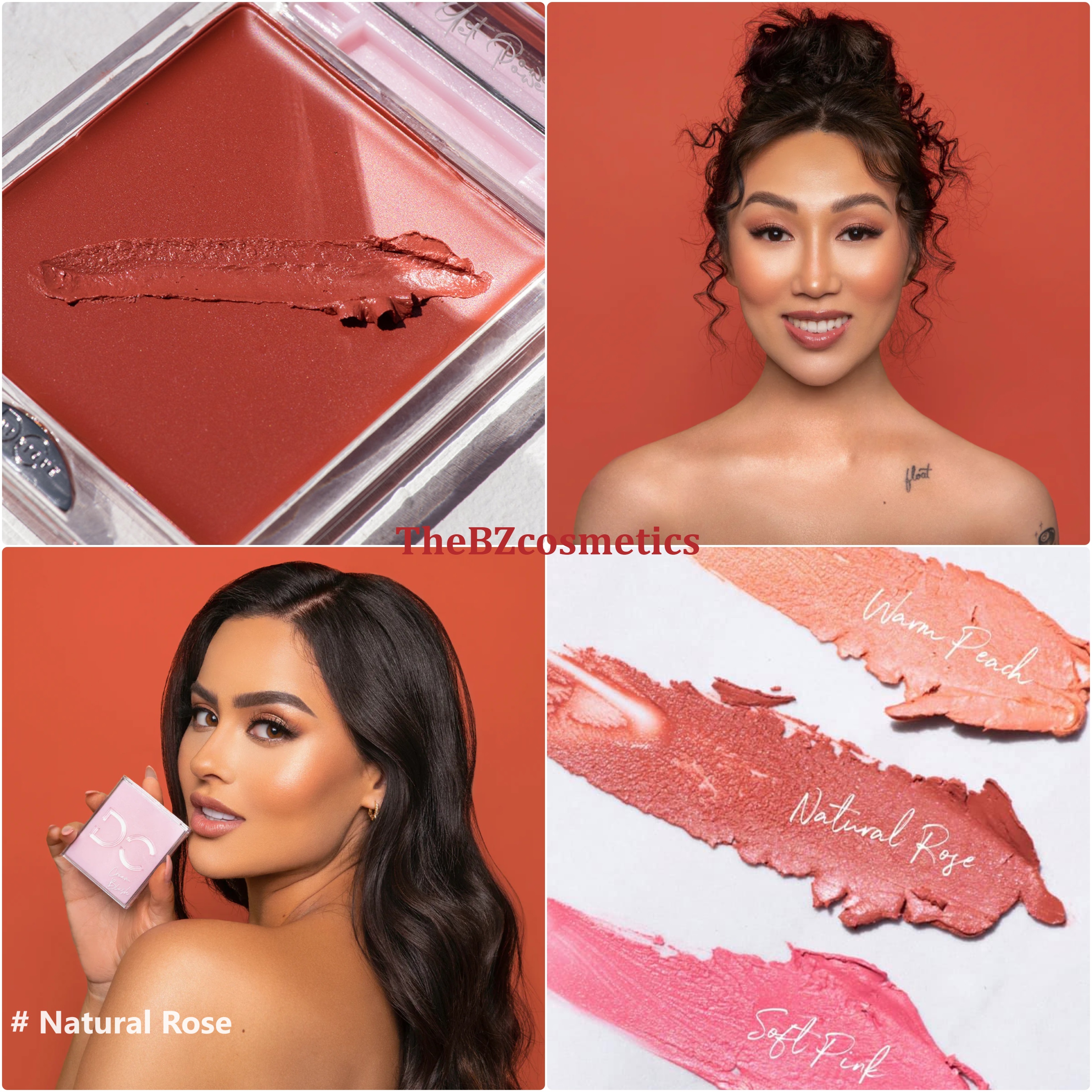 Má kem Dominique Silk Tone Cream Blush cao cấp