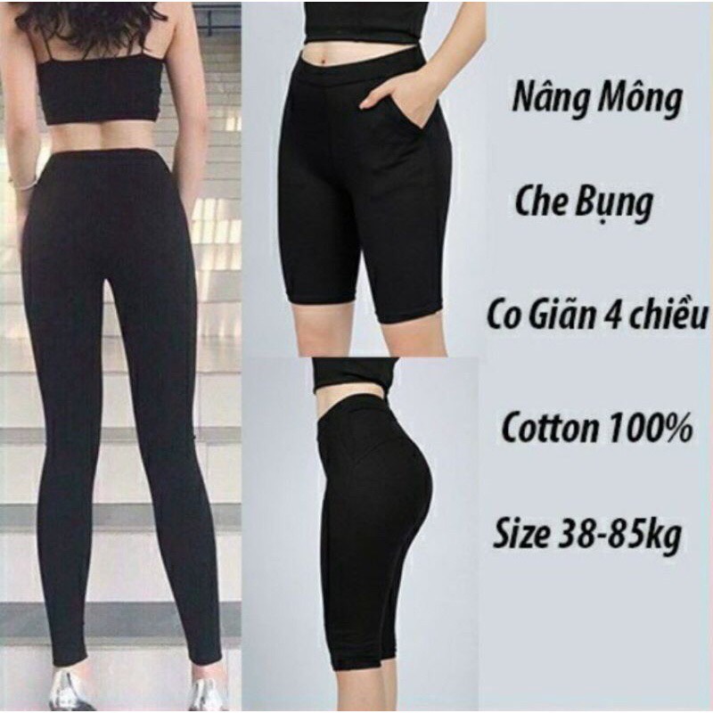 [FreeshipMAX] QUẦN LEGGING NÂNG MÔNG NỮ CAO CẤP