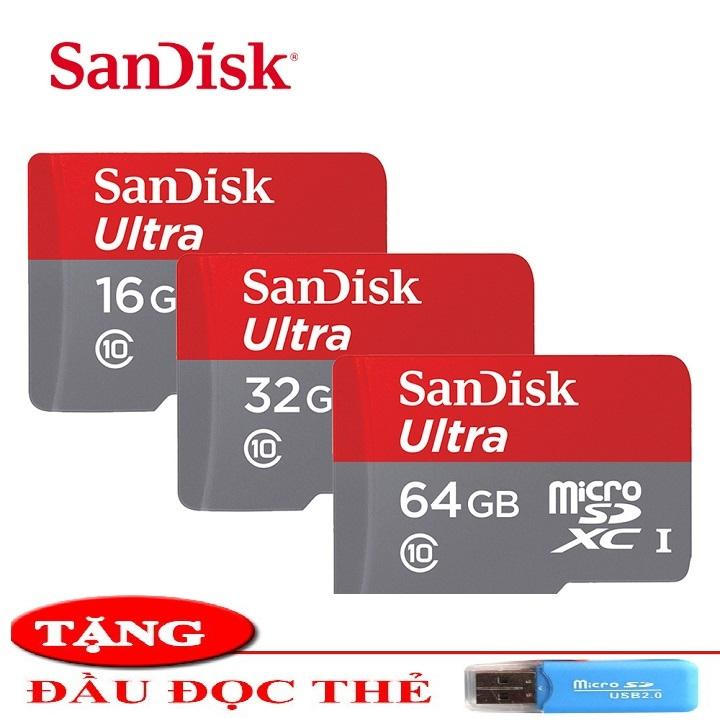 Thẻ nhớ microsdhc ultra a1 16gb class 10 u1 98mb/s truy xuất cực nhanh