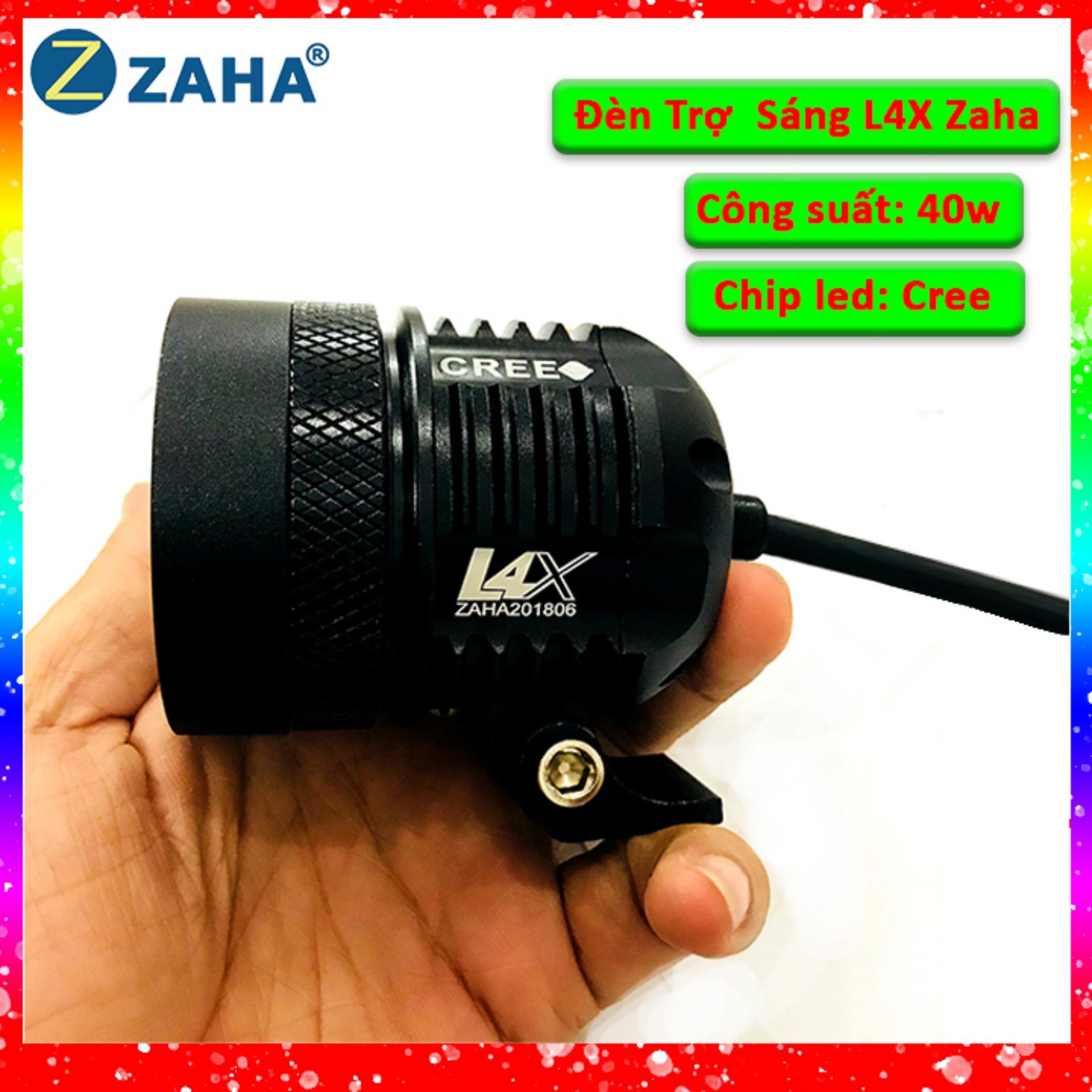 [HCM]Đèn Pha led  L4X 40w 4000LM ZAHA SIÊU SÁNG (ánh sáng trắng)