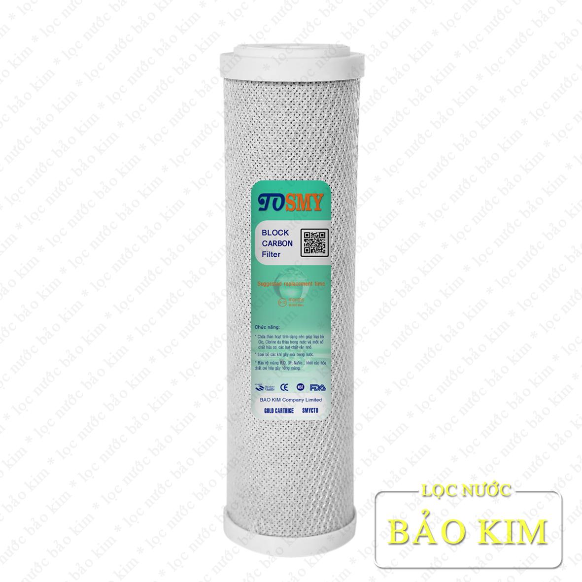 Lõi lọc nước số 3 smy 10 inch - block carbon