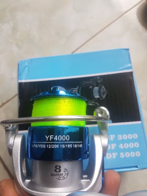 Máy câu YF YUFENG cuốn sẵn cước  (cam kết bán hàng chất lượng có bảo hành)