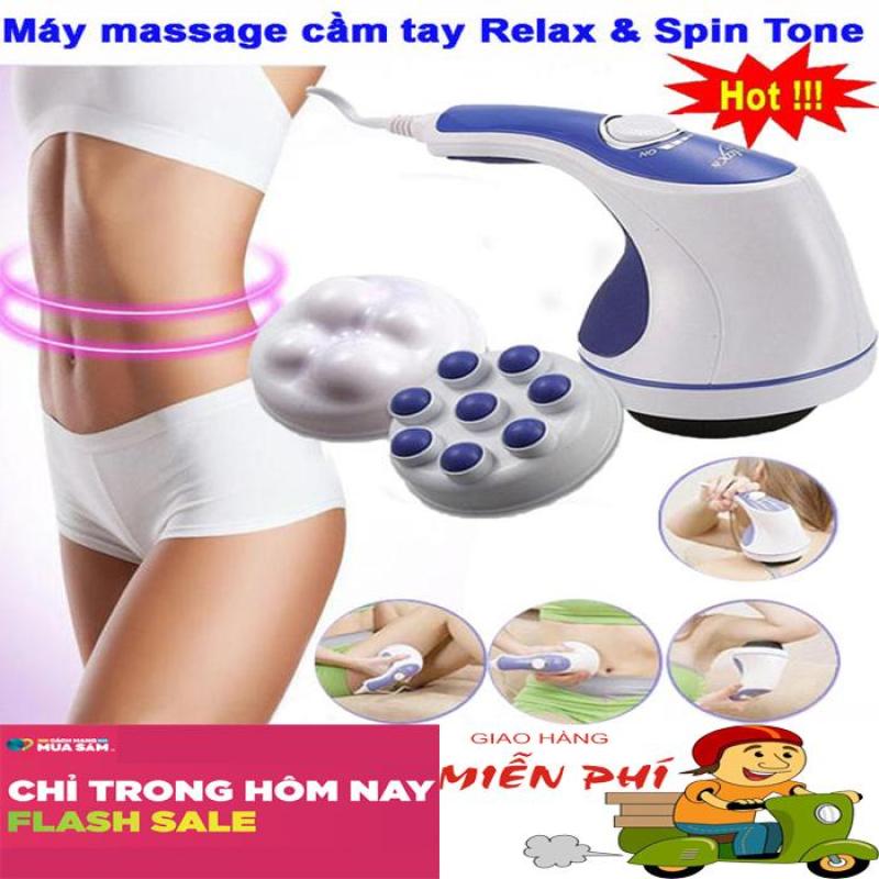 Máy Matxa Cầm Tay Loại Nào Tốt, Mua Máy Massage Cầm Tay Relax Spin Tone A781, Giúp Bạn Giảm Mệt Mỏi, Đánh Tan Mỡ Bụng, Giảm Cảm Giác Căng Cơ Và Phục Hồi Sức Khoẻ Sale 50% Bảo Hành 12 Tháng Bởi Bình An Shop