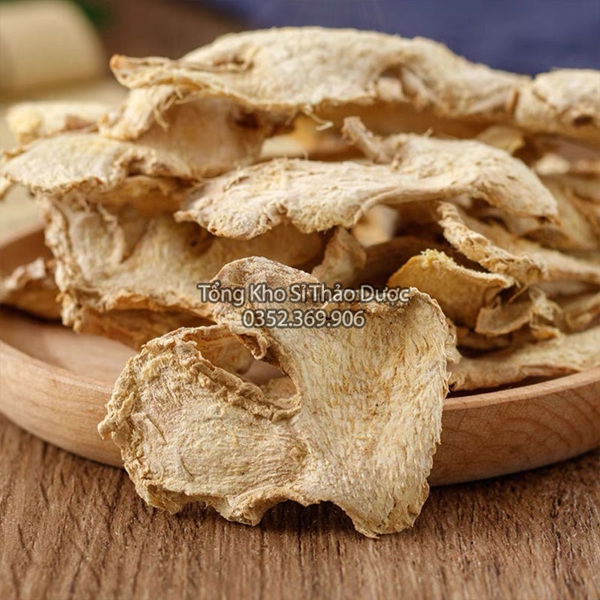 Gừng Khô Thái Lát 500g (Can Khương) - Thơm Sạch