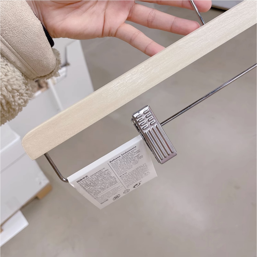 Mắc móc kẹp treo quần váy IKEA Bumerang