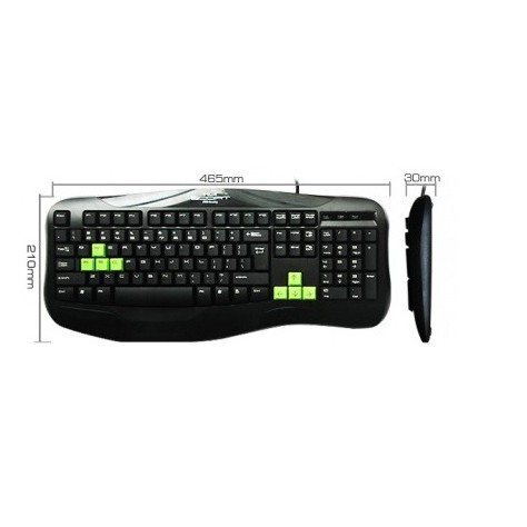 Bộ Bàn Phím E Blue 046BK USB