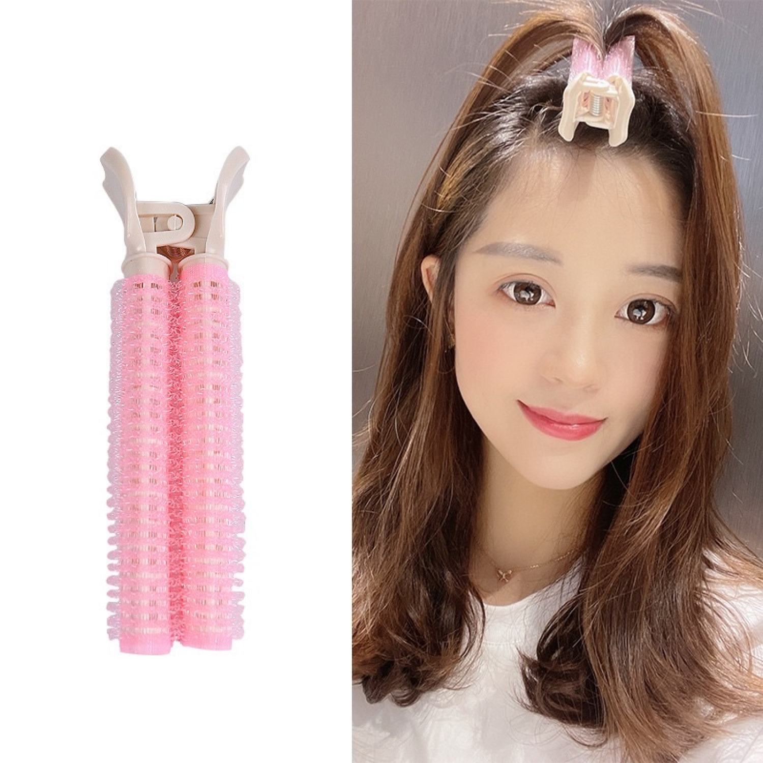 Set 2 lô kẹp phồng chân tóc tự dính