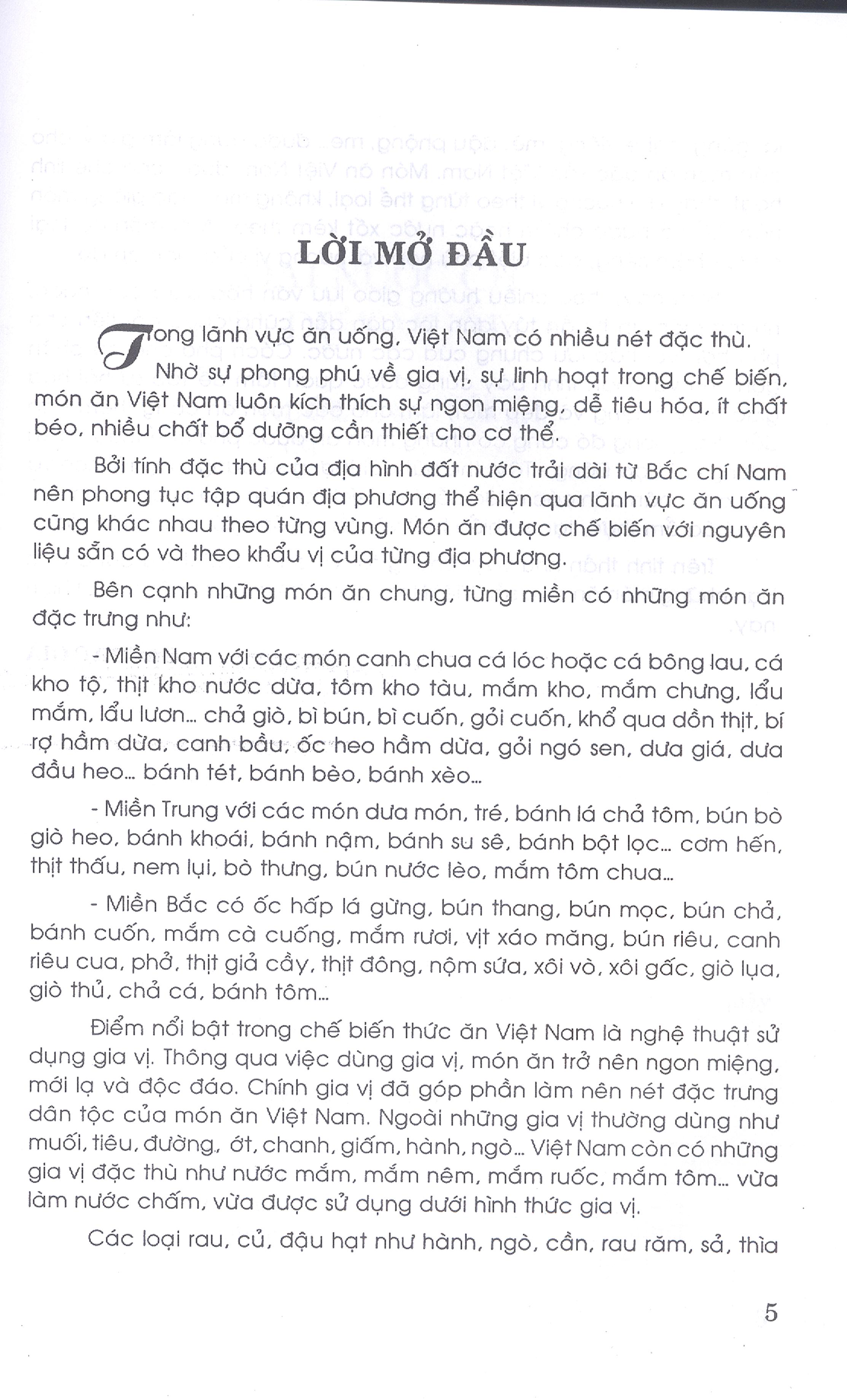 Món Ăn Việt Nam (Món Ăn Gia Đình Và Đãi Tiệc)