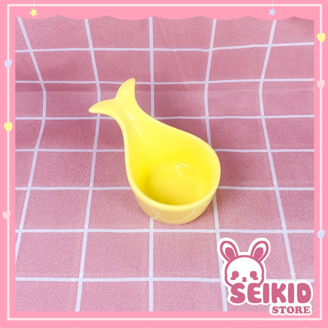 Bát Sứ Hình Đuôi Cá Cho Bé Ăn Dặm Seikid