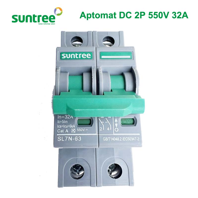 Aptomat Suntree 2P 550V DC 16A,20A,32A,63A