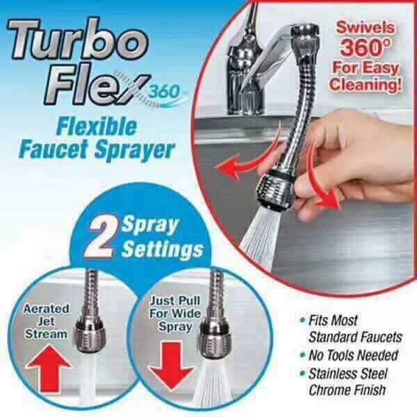 Vòi xịt tăng áp bồn rửa bát