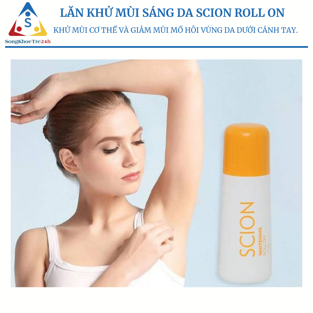 Lăn khử mùi sáng da Scion Brightning Roll On 75ml