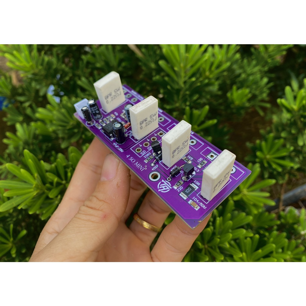 Mạch công suất 4 sò mini