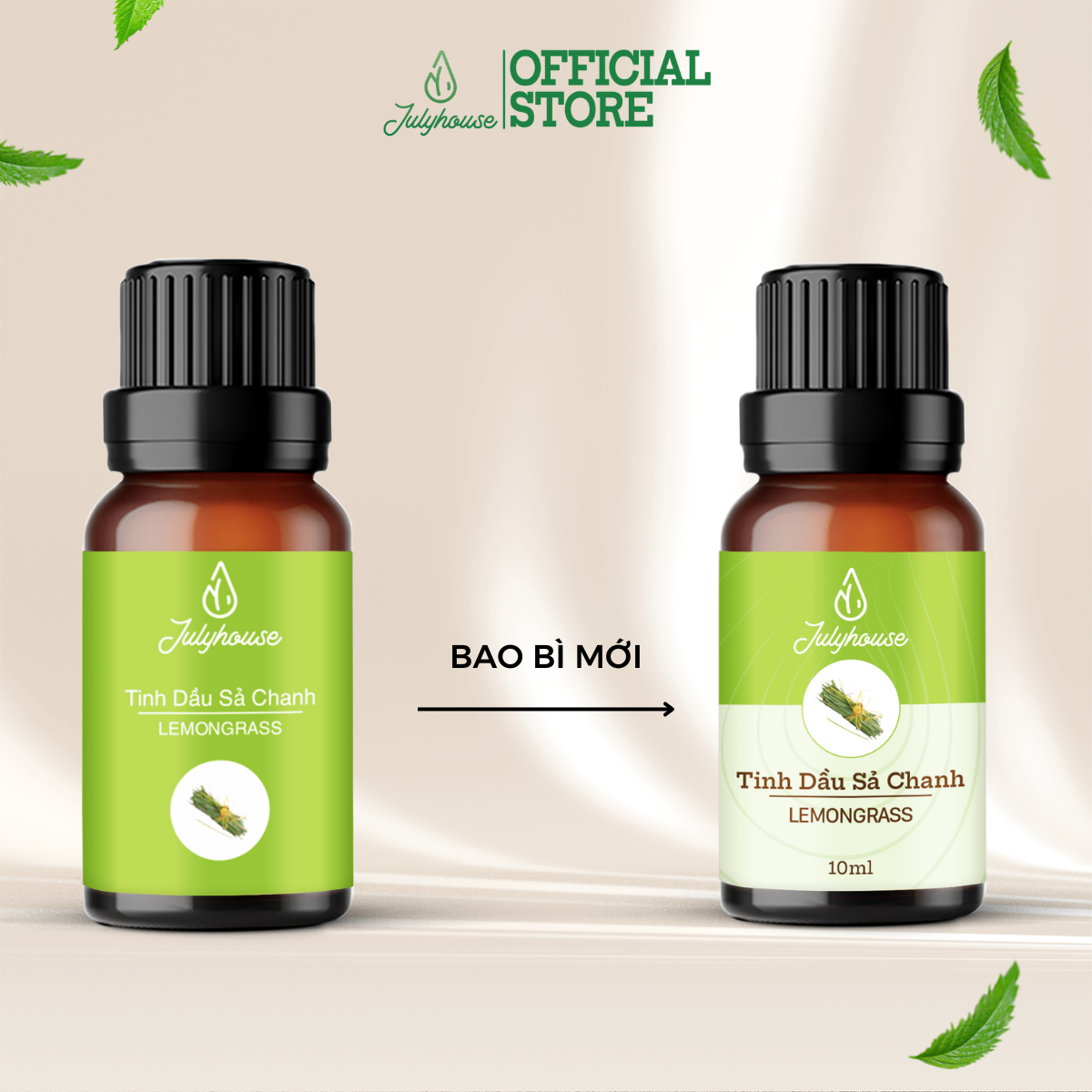 Tinh dầu sả chanh 10ml JULYHOUSE