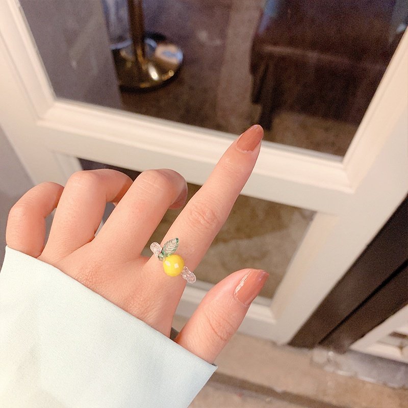 NHẪN KẾT PHA LÊ TRÁI CÂY